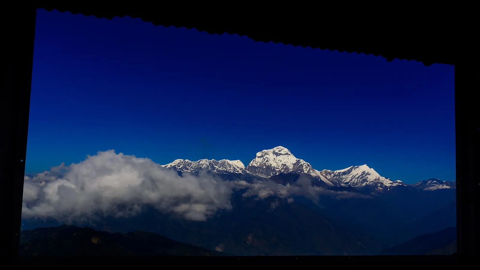 Dhaulagiri at first light