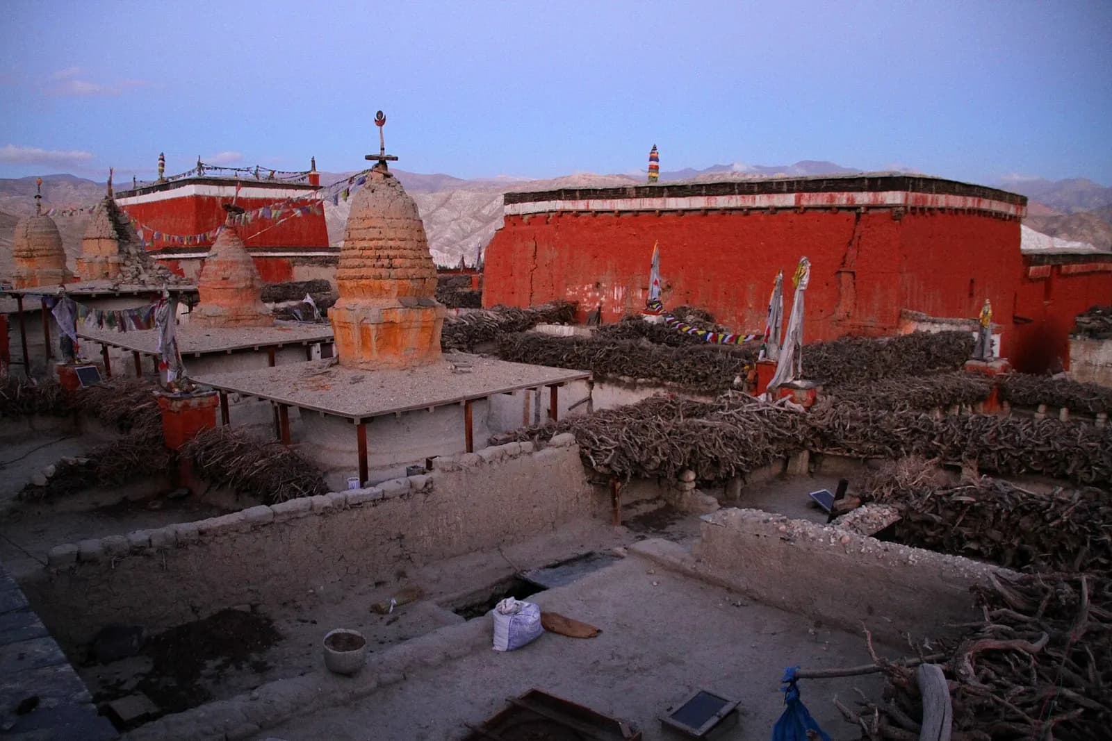 Lo Manthang, the walled capital of Upper Mustang